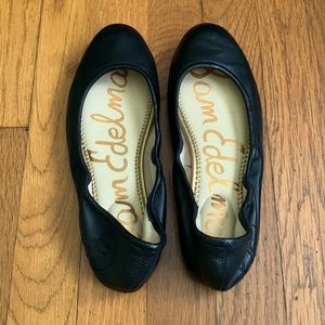 Sam Edelman black flats. Size 7.5 Fritz